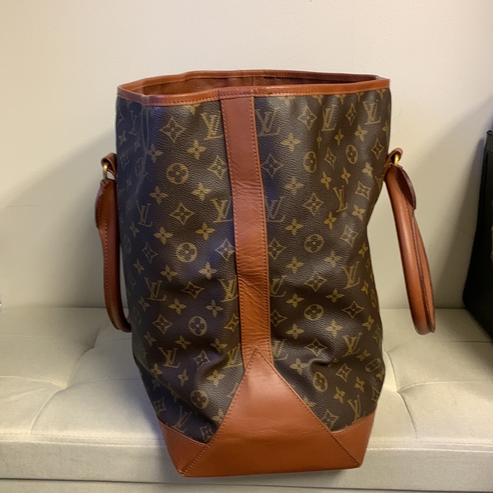 198 Pre Owned Authentic Louis Vuitton Monogram Sac Weekend GM Tote/Travel Bag - Picture 4 of 17